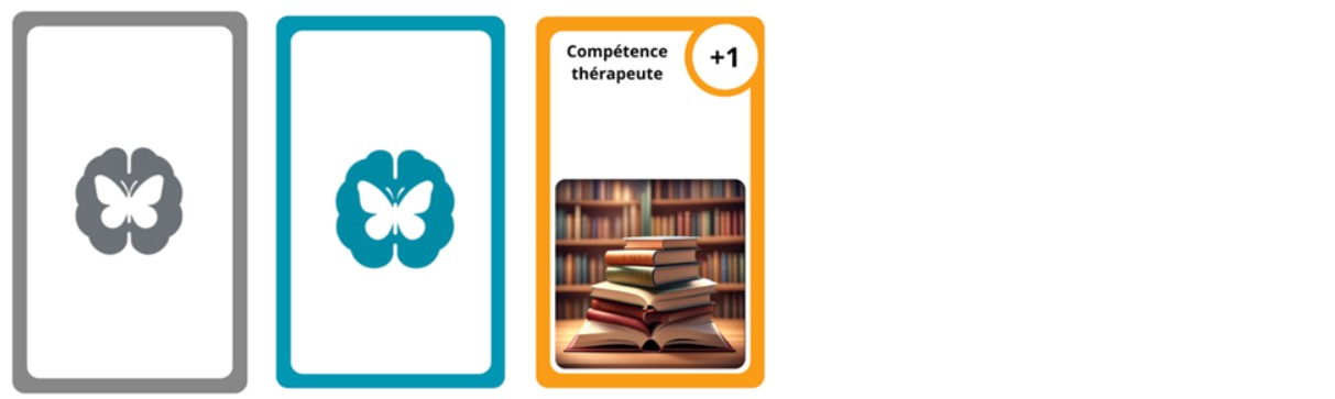 Boîte et cartes du jeu Psy Game